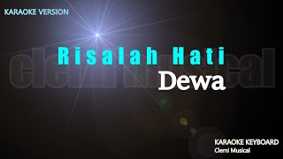 Dewa - Risalah Hati ( Karaoke Lirik )