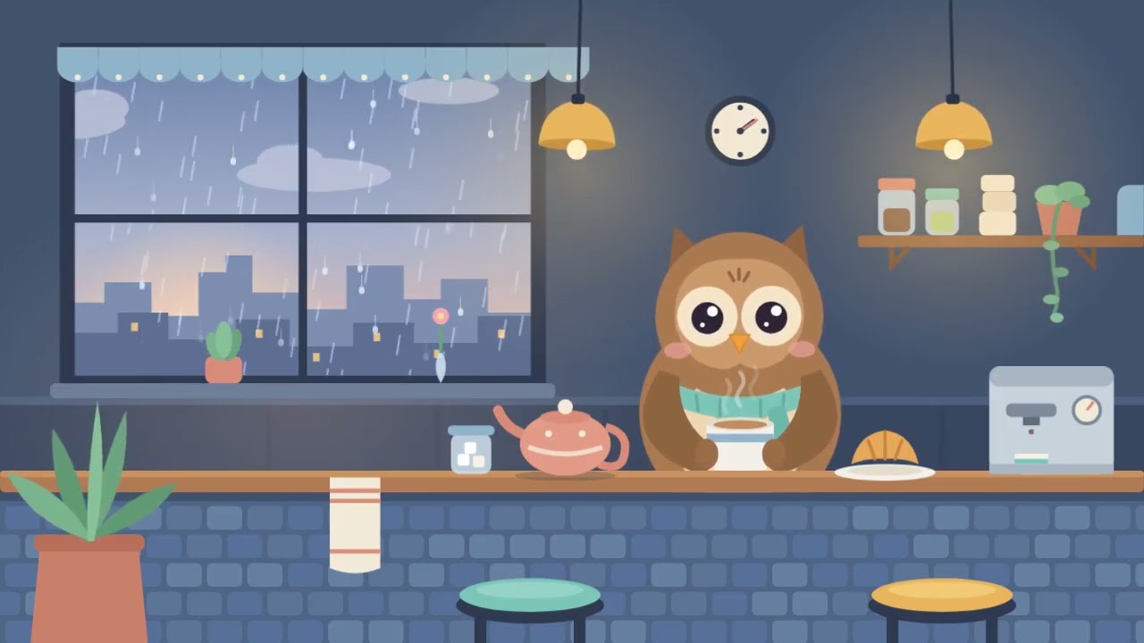 Watch Sleepy Owl Sips Tea at Dawn ☕ 3 hours of rainy lofi on YouTube Watch Sleepy Owl Sips Tea at Dawn ☕ 3 hours of rainy lofi on YouTube