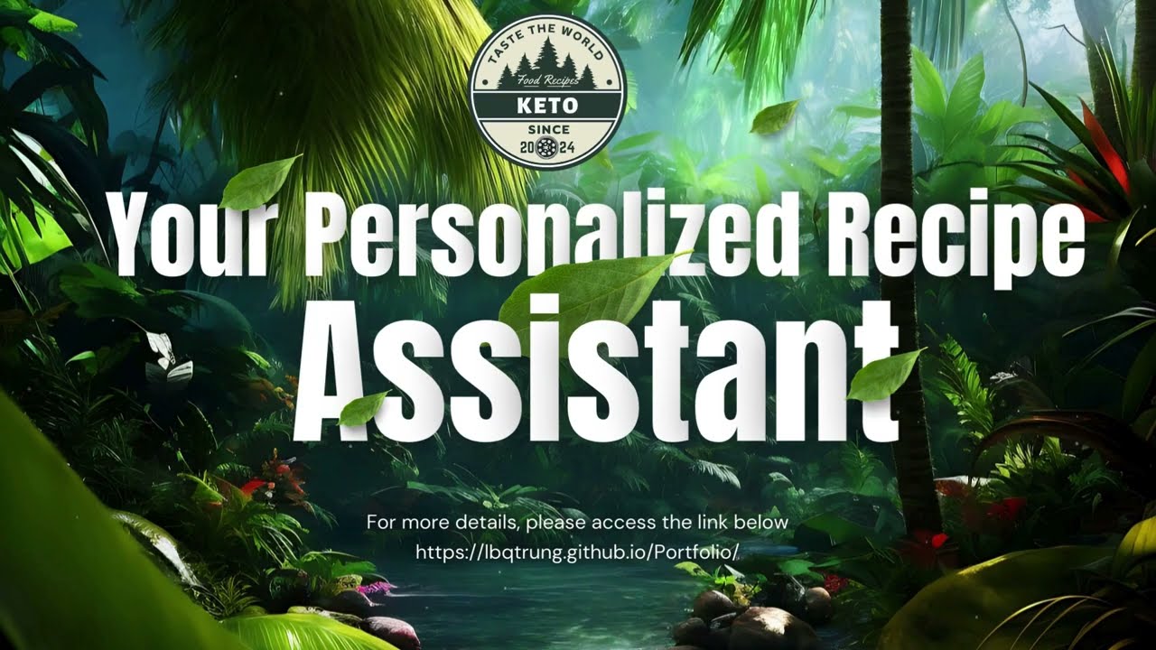 KETO FOOD | Smart Cooking Assistant: Explore Superior Recipe Website with AI