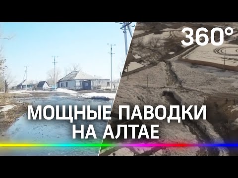 «Клюёт щукарь!»: на улицах Башкирии ловят рыбу, а на Алтае вместо дорог реки. Россия VS половодье