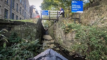 E27.1 || Huddersfield Moorings to Huddersfield Narrow Canal - Realtime video