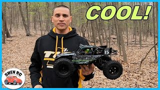 Veterra Twin Hammers Rock racing FPV style It's hairy in them there woods!