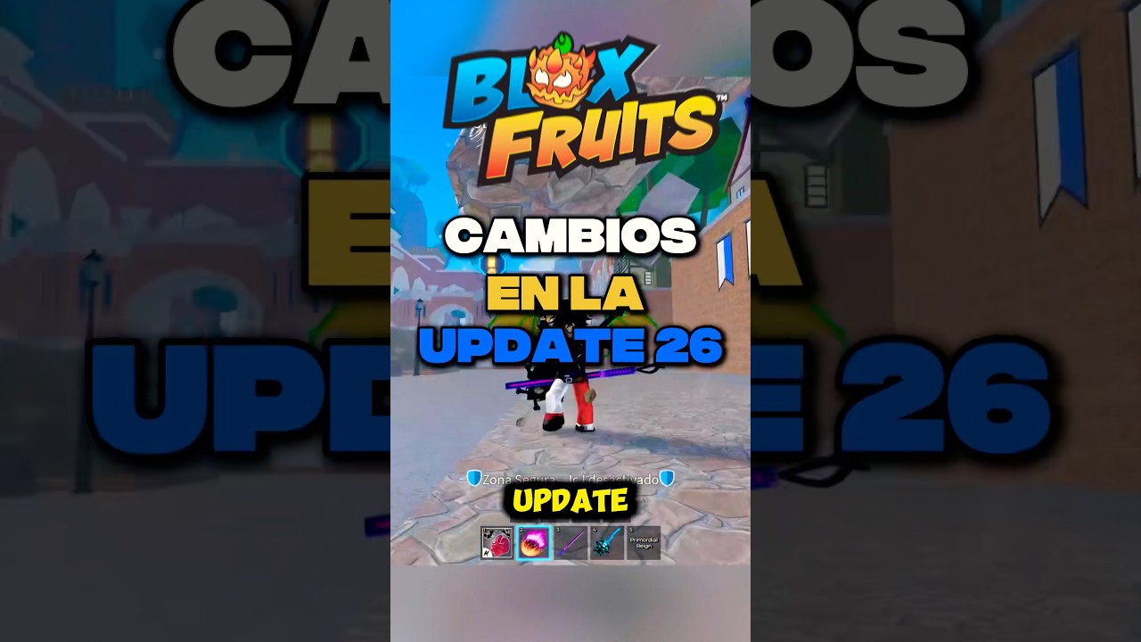 Blox Fruits: CAMBIOS SORPRESA en la UPDATE 26! 