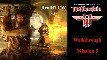 Return To Castle Wolfenstein Gameplay - Mission 5 [1080p 60fps]
