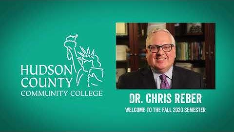Welcome to the Fall 2020 Semester from HCCC President Dr. Chris Reber