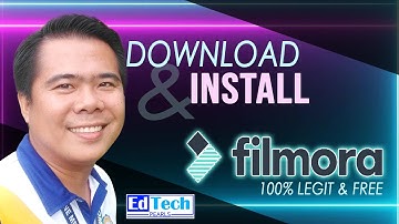 PAANO magDOWNLOAD at INSTALL ng FILMORA X l 100% LEGIT and EASY to follow l Ed Tech Pearls