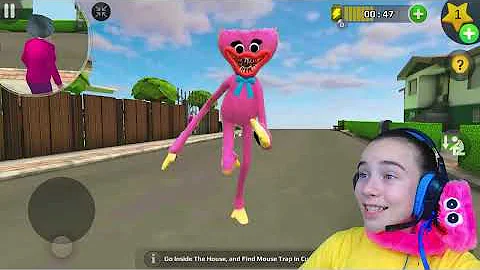 КИСИ МИСИ ВХОДИТ в ДОМ МИСС ТИ Злая Учительница Scary Teacher 3D