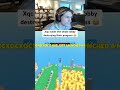 Xqc nukes the whole lobby in Roblox.. #xqc #roblox #shorts
