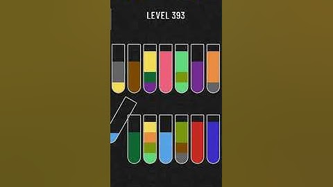 Water Sort Puzzle Level 393
