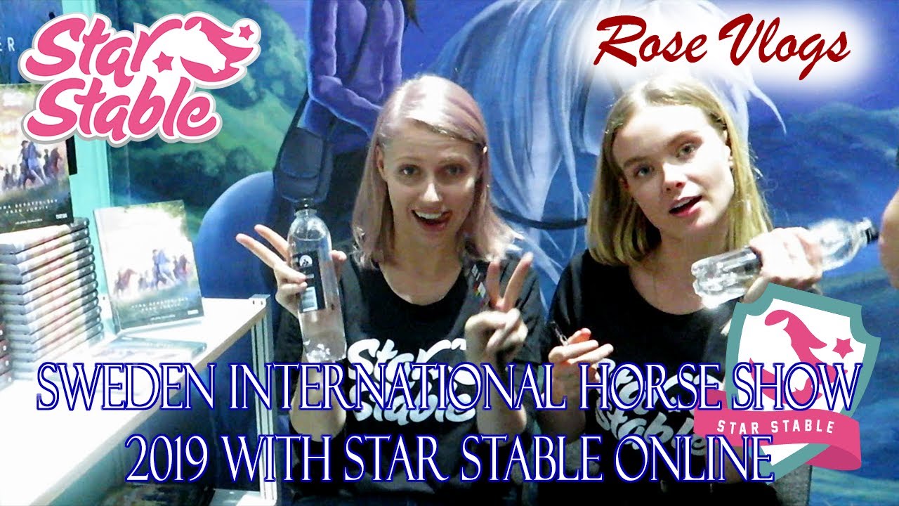 Rose Shadowlee's real life ~ Sweden International Horse Show 2019 with Star Stable Online