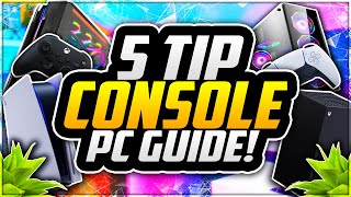 5 ULTIMATE Tips for Console to PC Gamers! 😱 How To Get Into PC Gaming! (SIMPLE GUIDE)