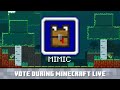 MINECRAFT LIVE 2022: Vota per il Mimic! *fan made*