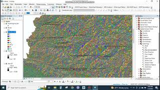 Catchment Area Calculation Using ARC-GIS