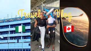 Travel Diary: Journey From Nigeria To Canada | Missed My Flight 😢| Traveling Solo