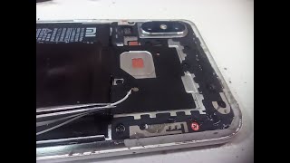 Xiaomi Mi 8 Восстанавливаем Коаксиальный Кабель Антенны. Restoring The Coaxial Antenna Cable