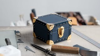 최고급 가죽으로 보석함 만들기 EP.1 | Making a Handmade Leather Jewelry Box EP.1