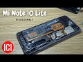 Xiaomi Mi Note 10 Lite Disassembly