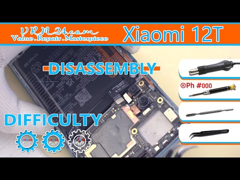 Видео: Xiaomi 12T 22071212AG Take apart | Disassembly In detail