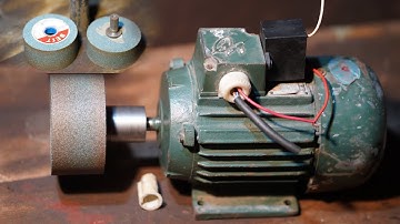 Making A Spindle for Stone Wheel Cup / Planer Blade Sharpening