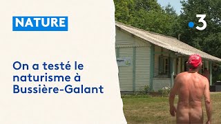 Journée découverte du naturisme à Bussière-Galant