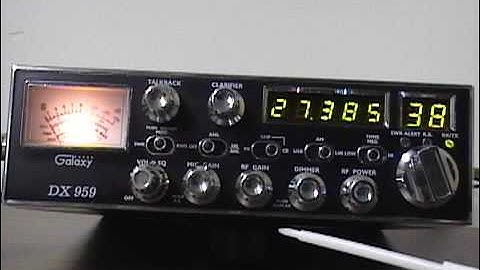 Galaxy DX 959 AM/SSB CB Radio Review / Overview by CBradiomagazine.com (Tuning locations included)