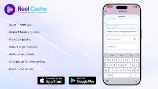 📲 Save Reels & Videos Instantly with ReelCache – Share Links from Any App! screenshot 3