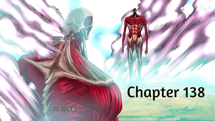 picture Armin Colossal Titan Manga Colored chapter 138 eren vs armin