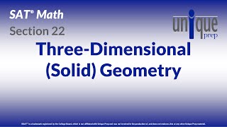 SAT Math 22: 3-D (Solid) Geometry screenshot 3