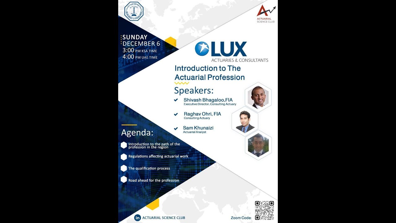 Lux Actuaries | Introduction to The Actuarial Profession