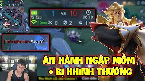 Top 1 DIRAK Ăn Hành Ngập Mồm Rank Cận TĐ !