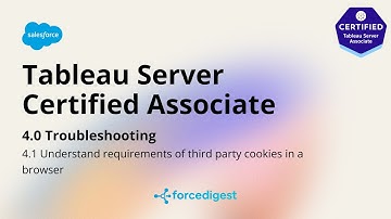 Tableau Server Associate - Certification Exam Full Course Vol. 4.1