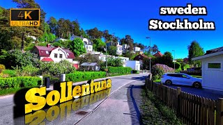 Tranquil Walk Through Sollentuna's Picturesque Neighborhoods. 4k 60f UHD