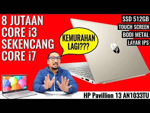 Core i3 Rasa Core i7: Review Laptop HP Pavilion 13 AN1033TU - Indonesia