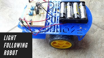 Fast! Light Following Robot