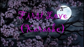Video thumbnail of "First Love (Karaoke) - Kristy McNichol & Christopher Atkins"