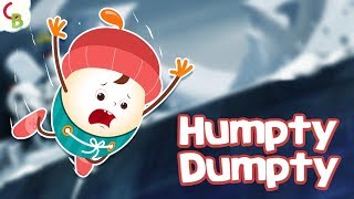 Humpty Dumpty Sat on a Wall - English Nursery Rhymes for Children | Kids Songs by Cuddle Berries