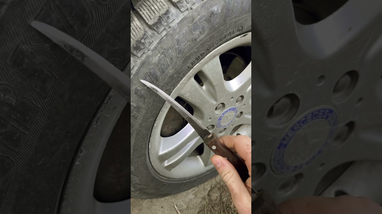 Смогу пробить шину на мерседесах #trending #car #mercedes #shortsclip #shorts #shot #video