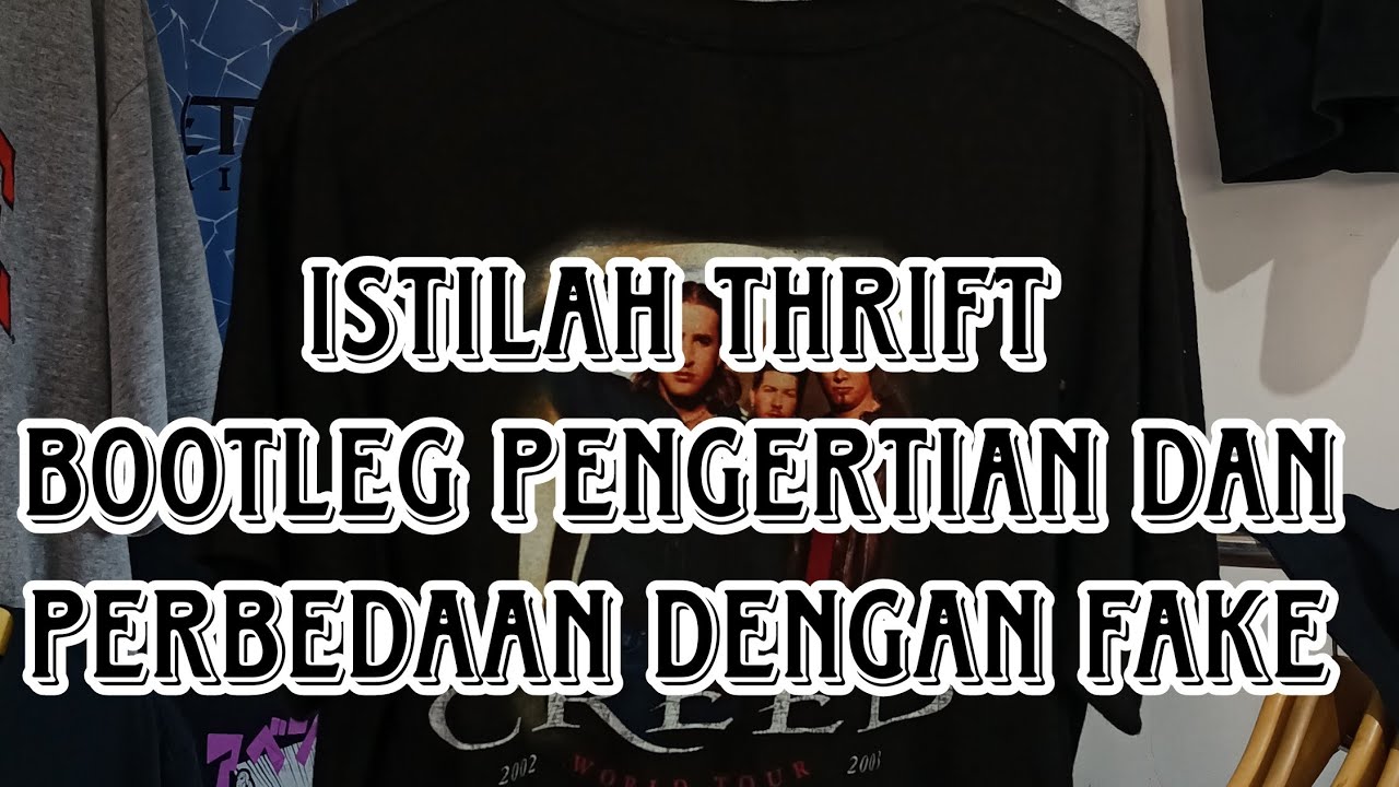 perbedaan bootleg dengan fake by versus | kaos band bootleg vs kaos band fake