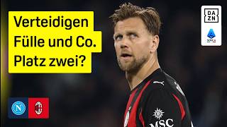 Füllkrug starts in the top match: SSC Napoli - AC Milan | Matchday 28 | Serie A | DAZN Highlights Wealth