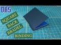 How to Bind a Square Back Bradel Binding // Adventures in Bookbinding