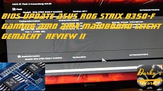 Bios update Asus ROG Strix B350-F Gaming AMD AM4 ...