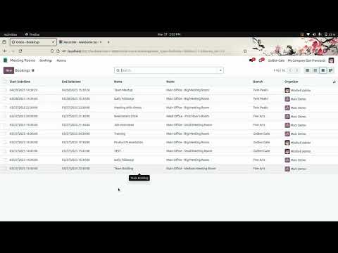 How to Apply Multi Branch on Meeting Rooms in Odoo | Multi Branch/Unit(Operation) for Meeting Rooms