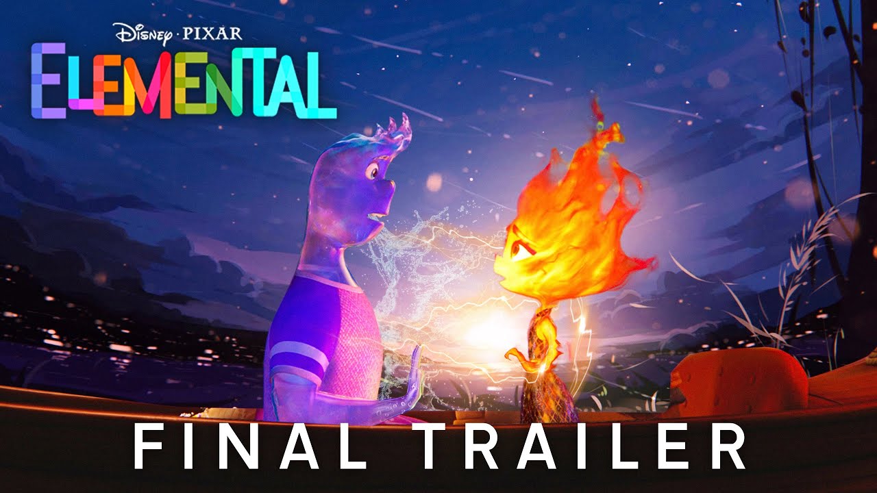 ELEMENTAL FINAL TRAILER (2023) Disney Pixar Studios YouTube