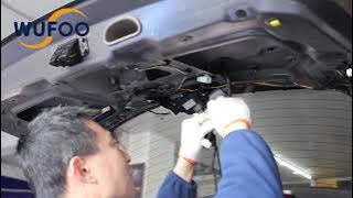 Electric tailgate installation demonstration