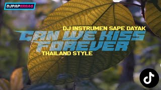 DJ CAN WE KISS FOREVER INSTRUMEN SAPE DAYAK BARU 2022 ENAK THAILAND STYLE || DJ PAPERBAG
