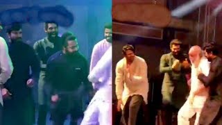 NTR Prabhas Ram Charan Rana Super Dance at Rajamouli Son Karthikeya And Pooja Wedding Sangeeth
