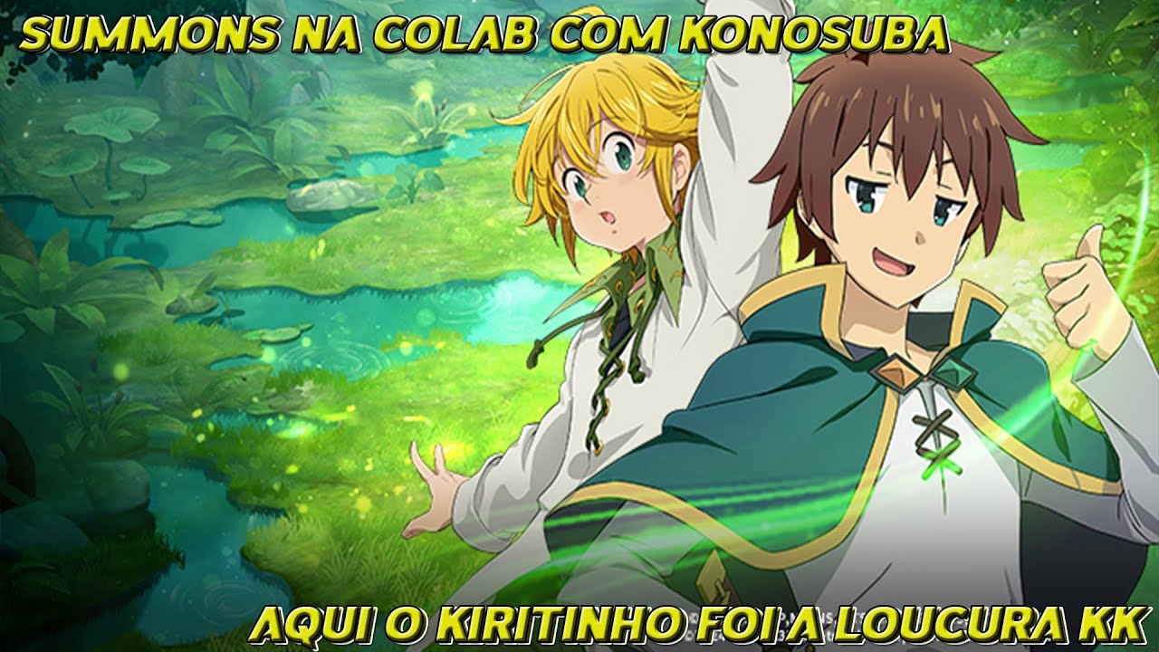 Summons Na Colab Com KonoSuba Na Conta Do Nosso Moderador ( 7ds Grand Cross )