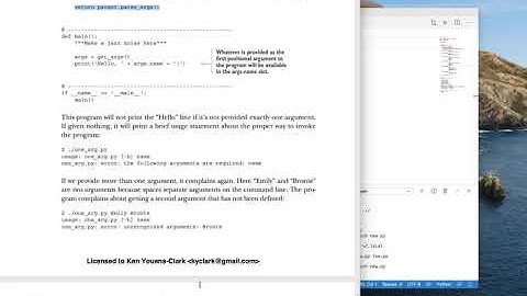 Tiny Python Projects: Appendix argparse Pt 4 (Examples)