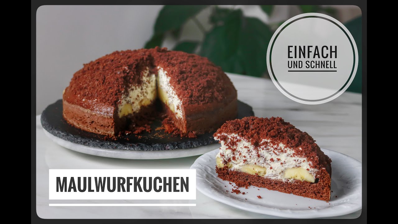 Maulwurfkuchen einfach und schnell | Badem Delights
