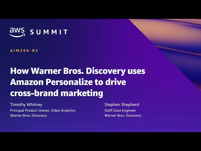 Warner Bros. Discovery presents the Olympic Games to millions of viewers  supported by innovations built using AWS, Case Study